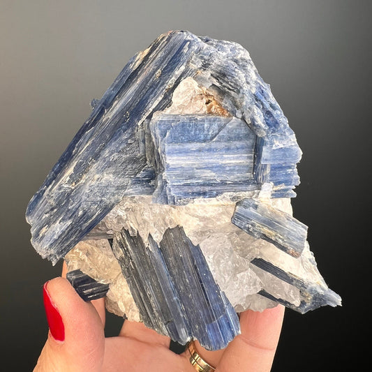 Perfect Piece!Blue Kyanite Mineral Specimen for Collection