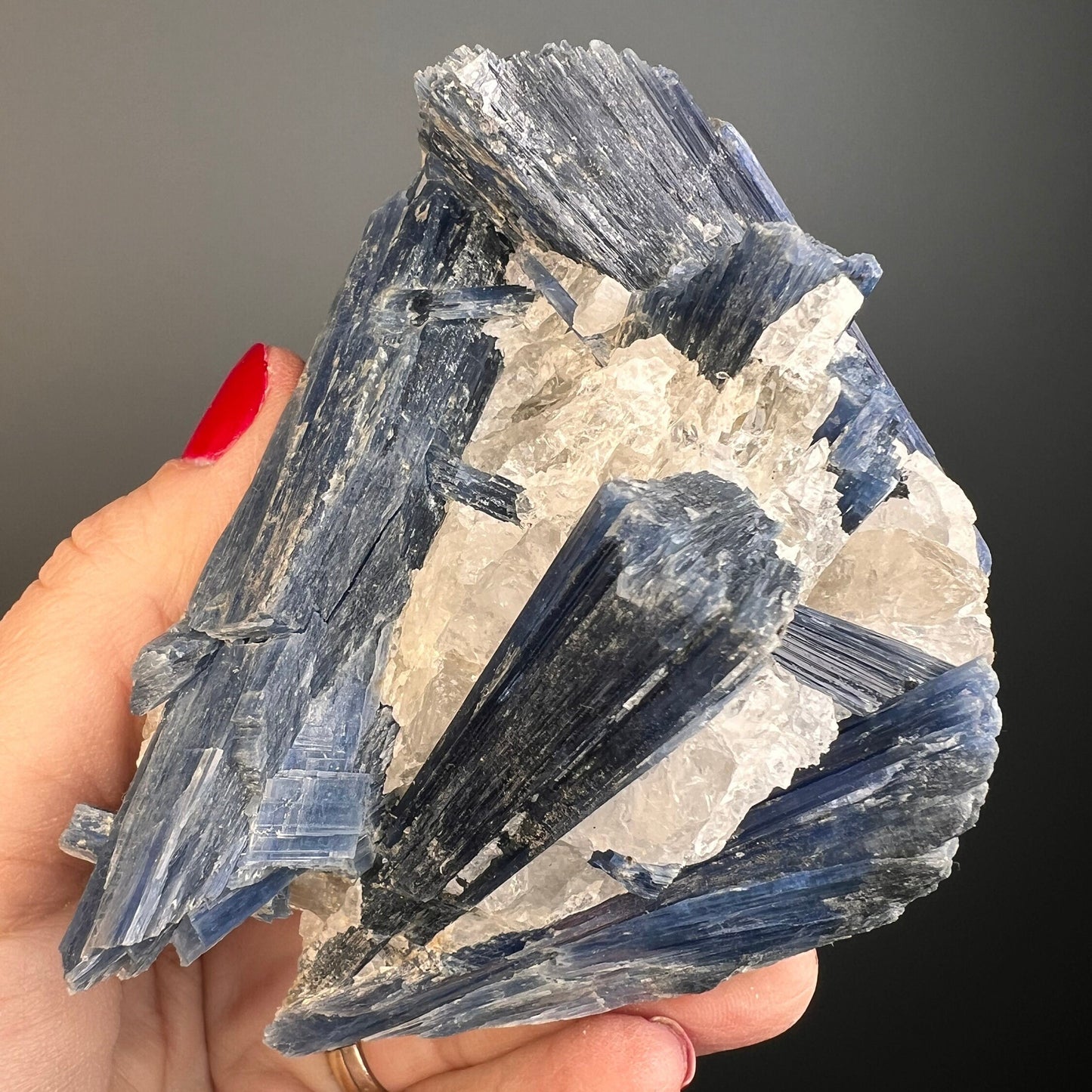 Perfect Piece!Blue Kyanite Mineral Specimen for Collection