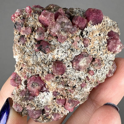 Good Piece!!! Raspberry Garnet Mineral Specimen