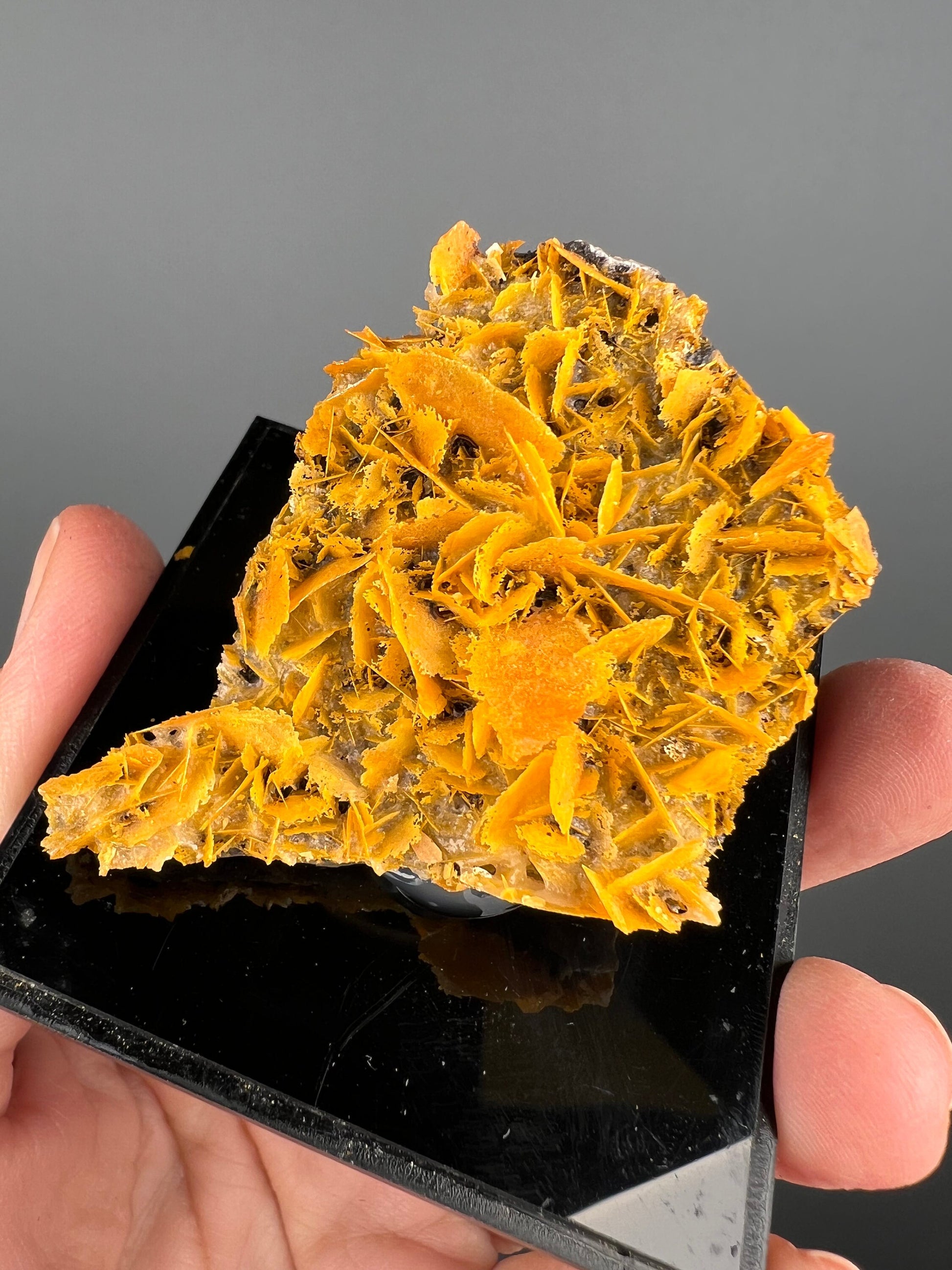 Perfect for Collection! Orange Wulfenite Specimen