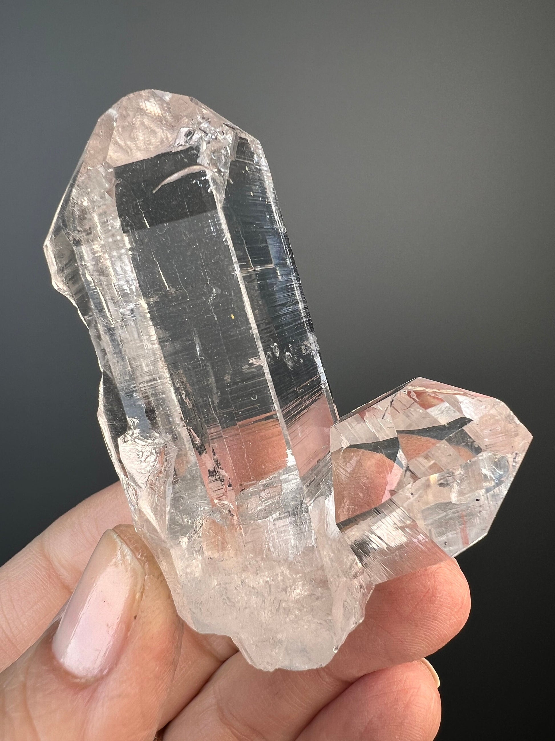 Amazing Clarity! Himalayan Clear Quartz from Indian Himalayas