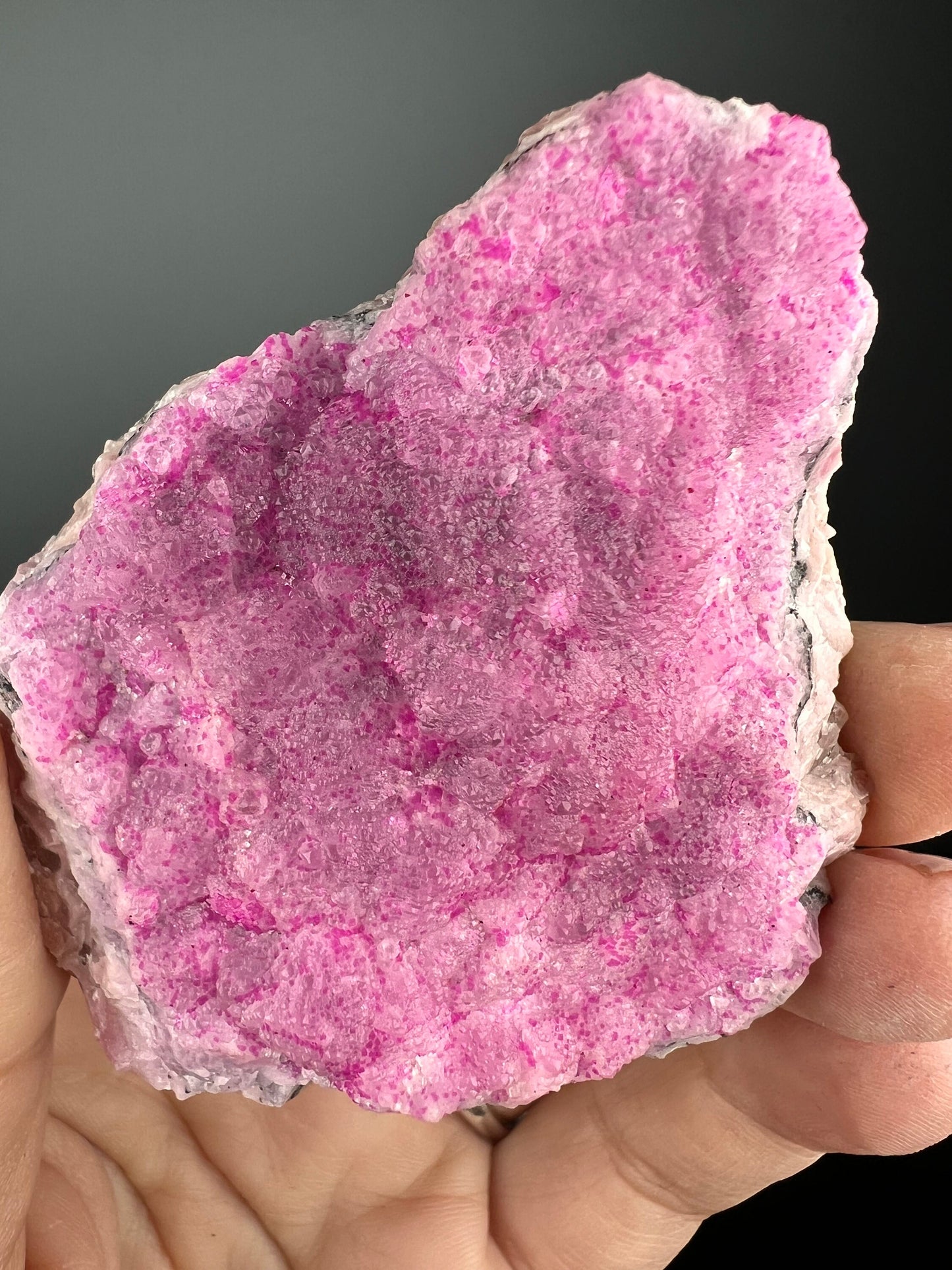 Candy Pink ! Pink Cobalto Calcite Mineral Specimen