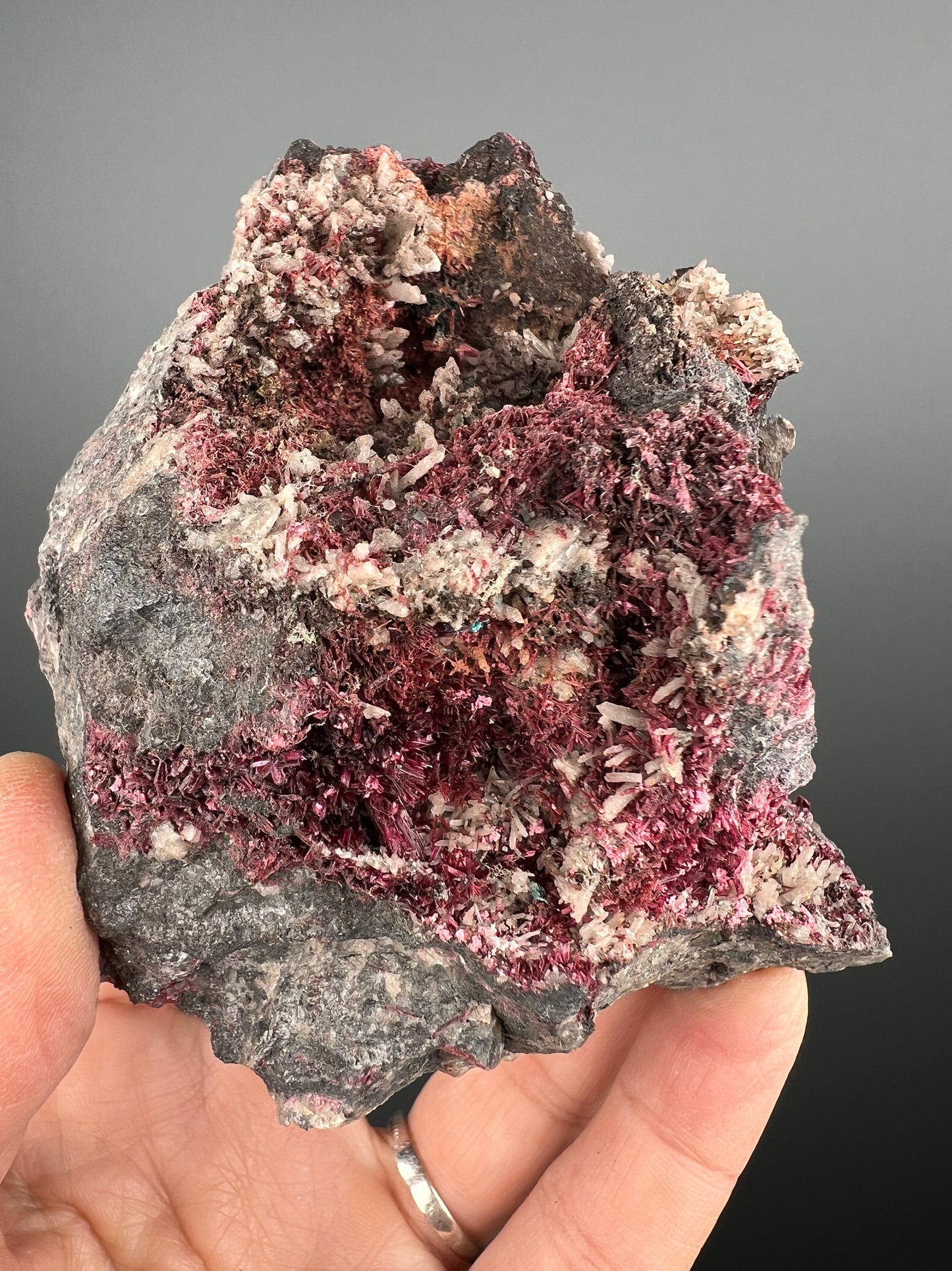 New Stock!Pink Erythrite Crystal Cluster