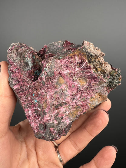 New Stock!Pink Erythrite Crystal Cluster