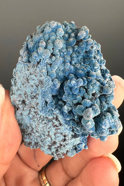 Velvety Bubble Shattuckite Crystal Mineral Specimen