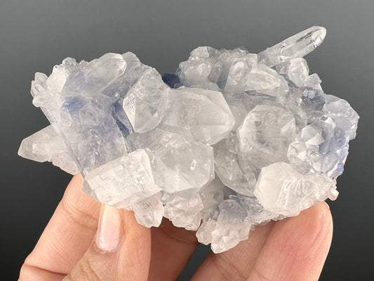 Mental Clarity! Dumortierite Quartz Crystal