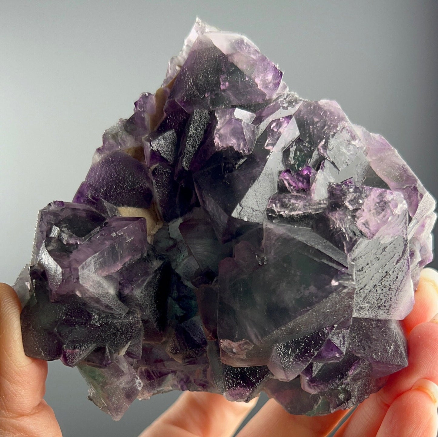 Magical Colors!Octahedral De An Fluorite Specimen, Fluorite Crystal