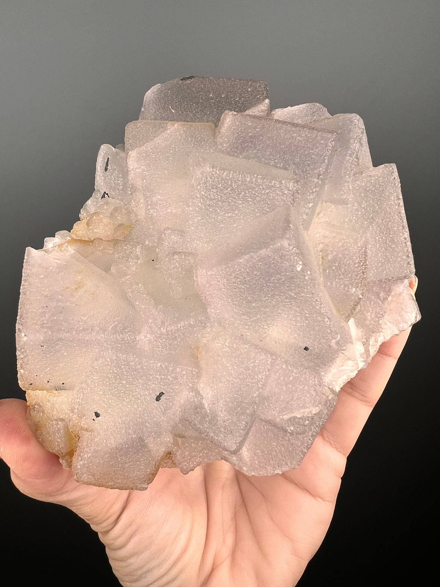 Harmonize your Spiritual Energy! Sugar Druzy Fluorite Specimen, Fluorite Specimen