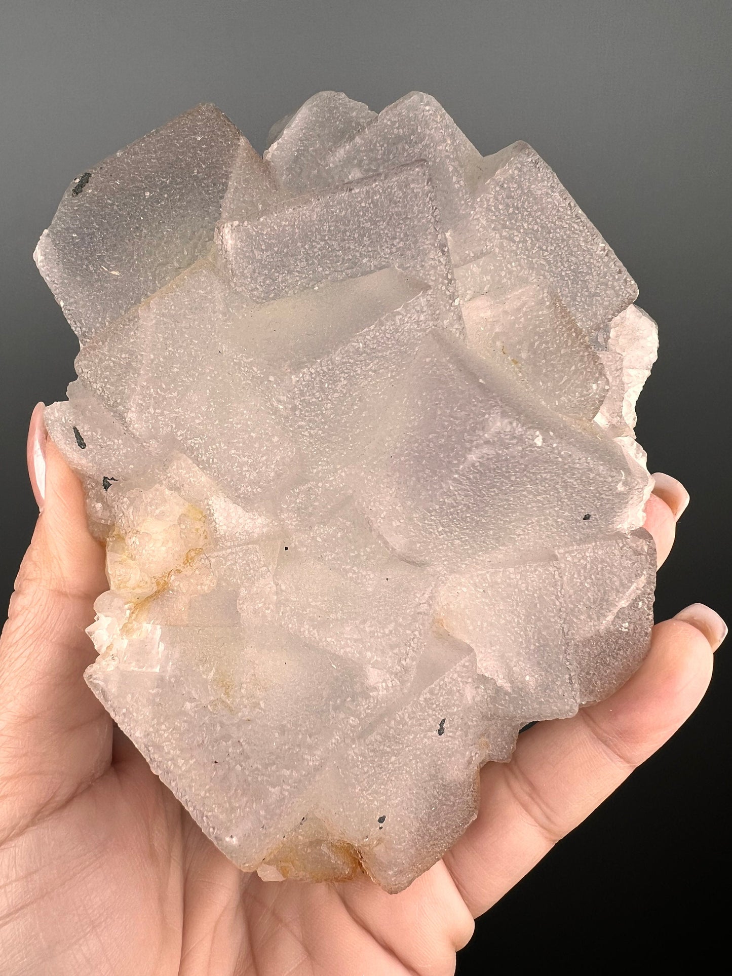 Harmonize your Spiritual Energy! Sugar Druzy Fluorite Specimen, Fluorite Specimen