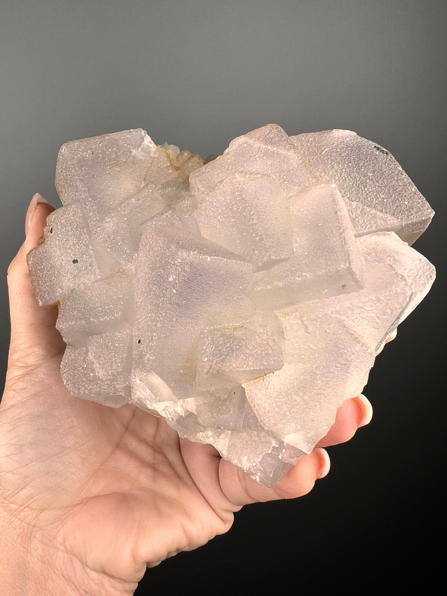 Harmonize your Spiritual Energy! Sugar Druzy Fluorite Specimen, Fluorite Specimen