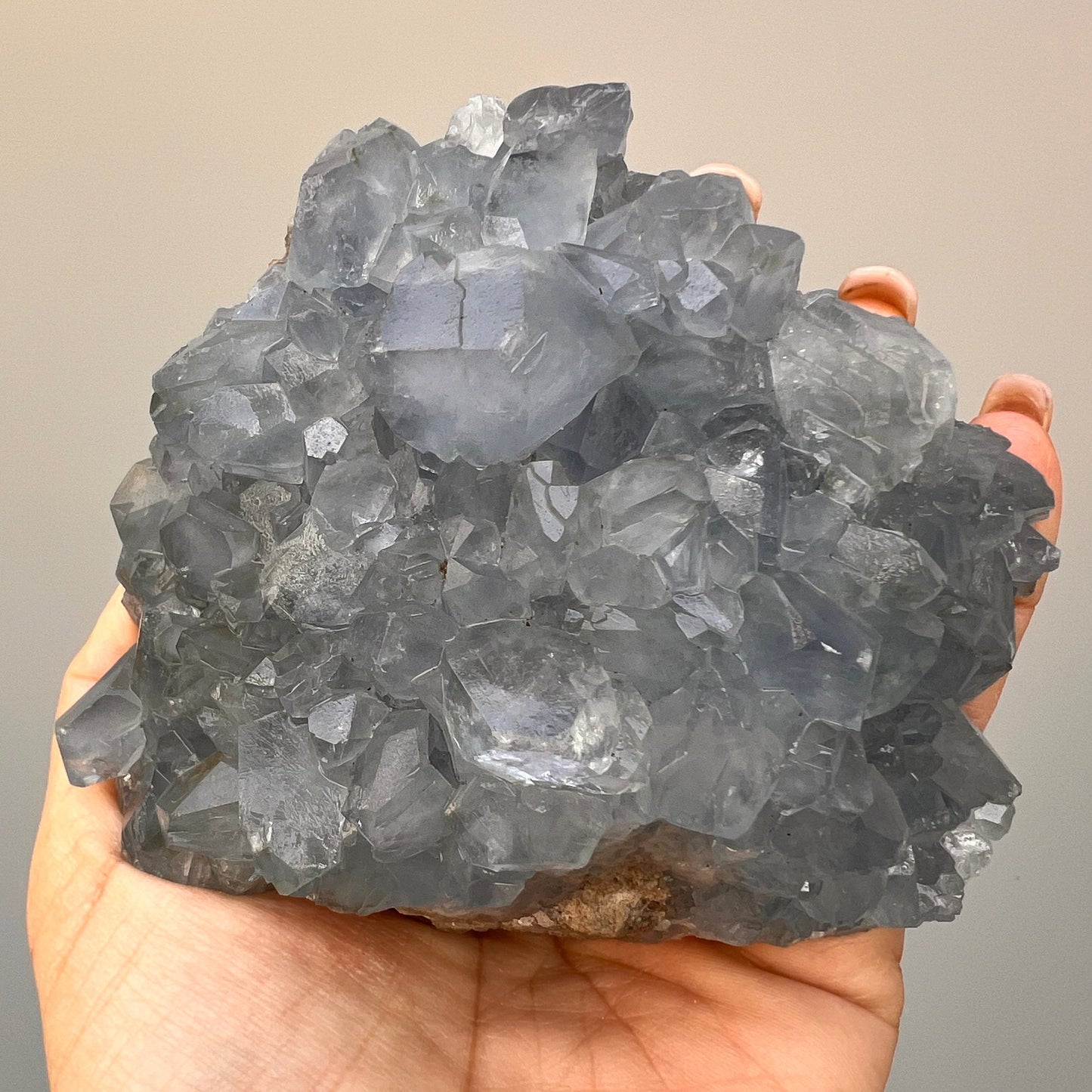Excellent Color! Sky Blue Celestite (Celestine) Crystal