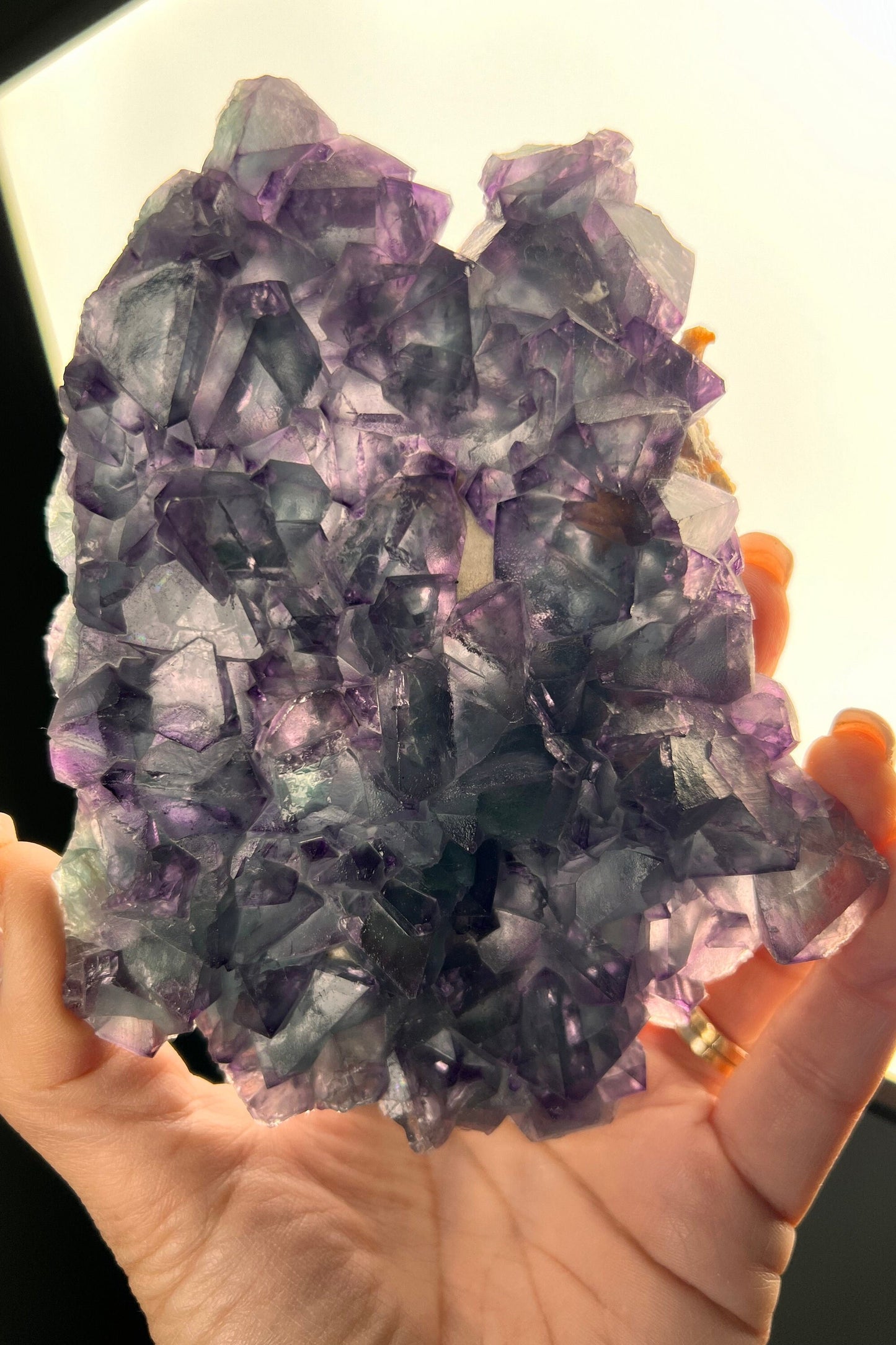 Perfect Piece! Octahedral De An Fluorite Specimen