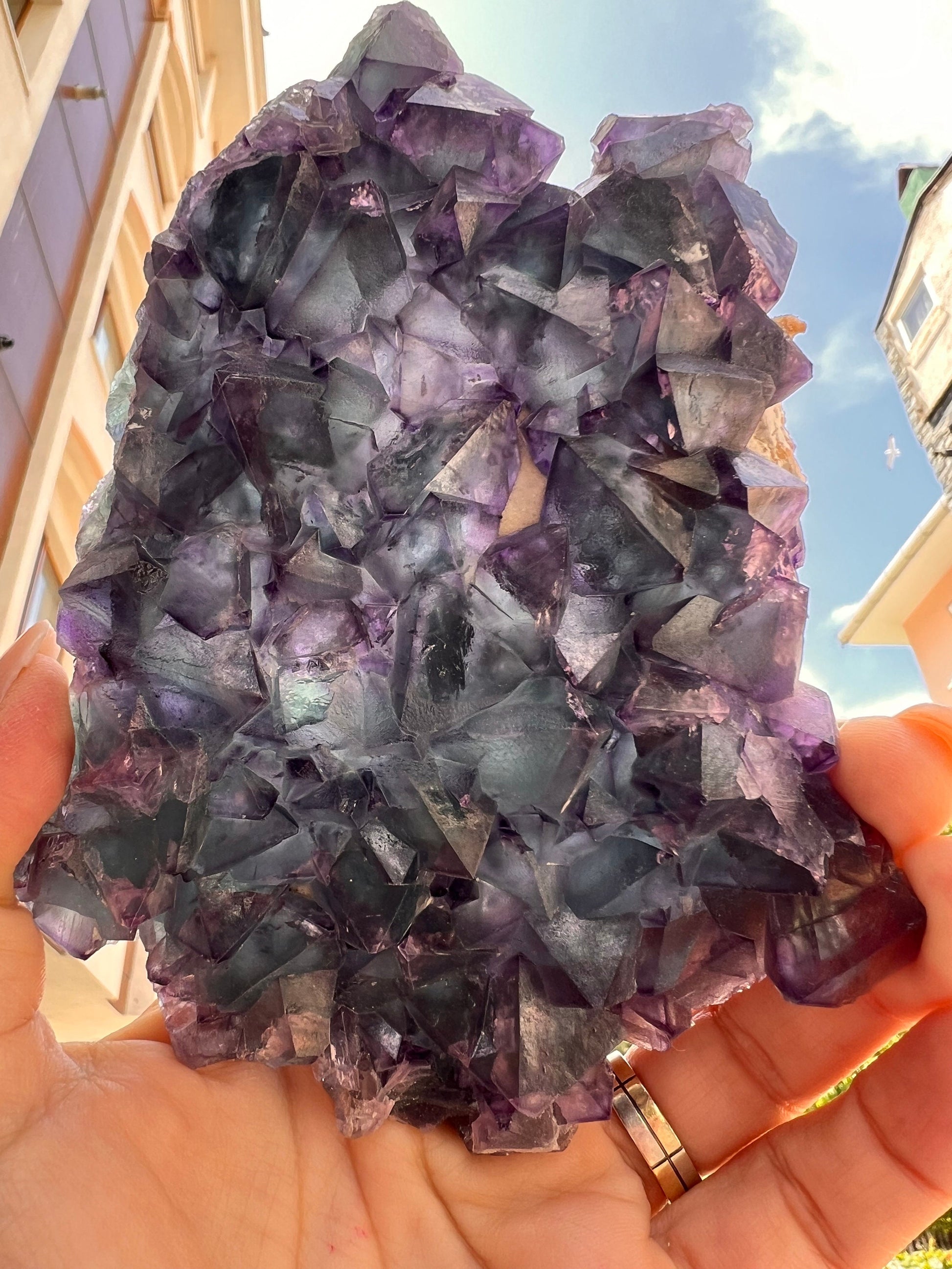 Perfect Piece! Octahedral De An Fluorite Specimen