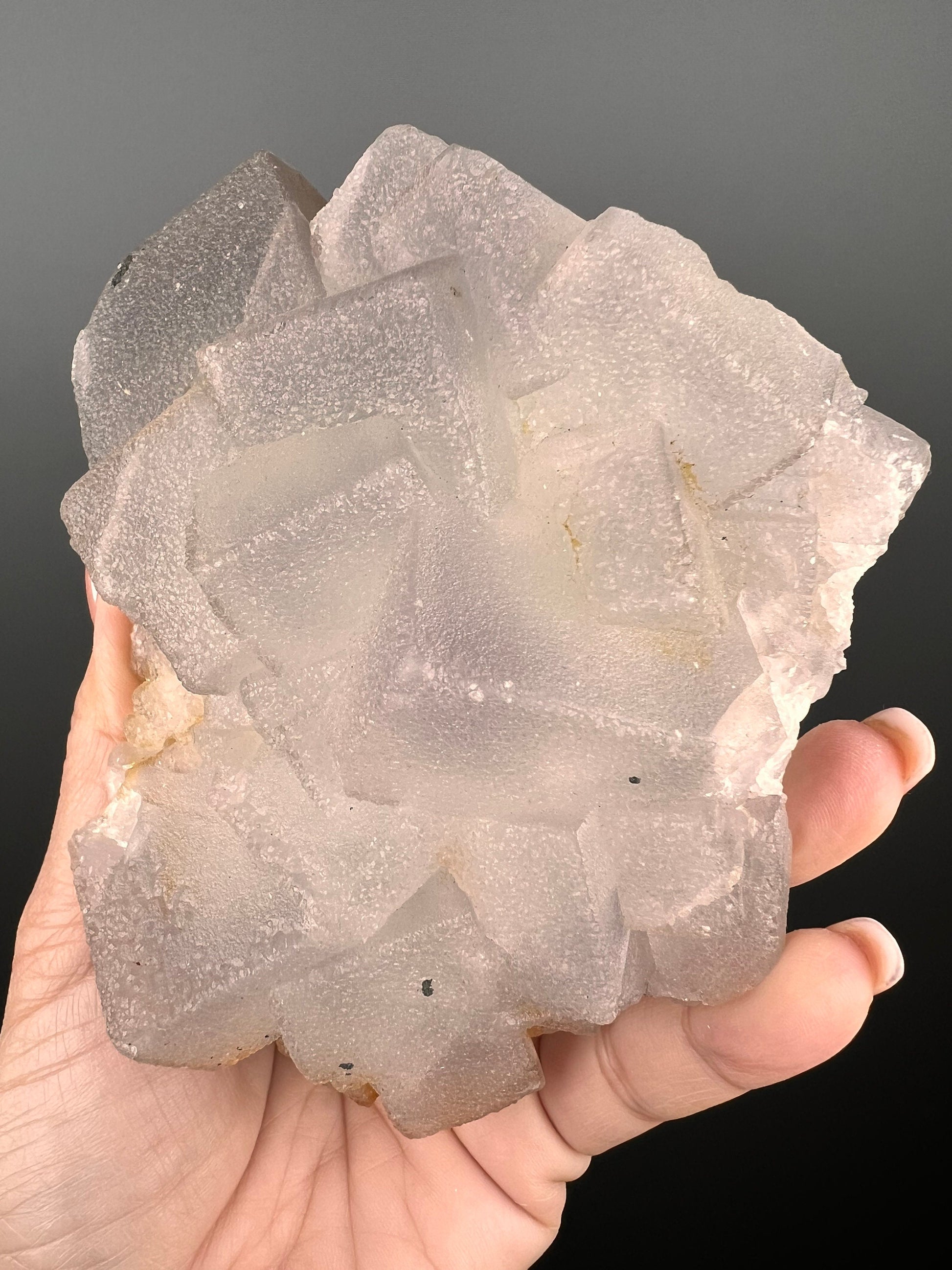 Harmonize your Spiritual Energy! Sugar Druzy Fluorite Specimen, Fluorite Specimen