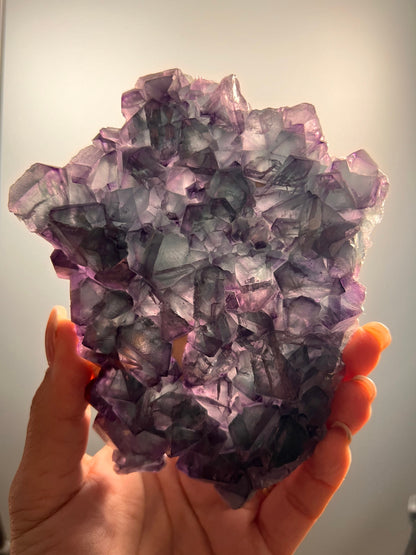 Perfect Piece! Octahedral De An Fluorite Specimen