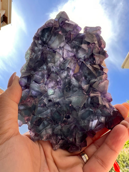 Perfect Piece! Octahedral De An Fluorite Specimen