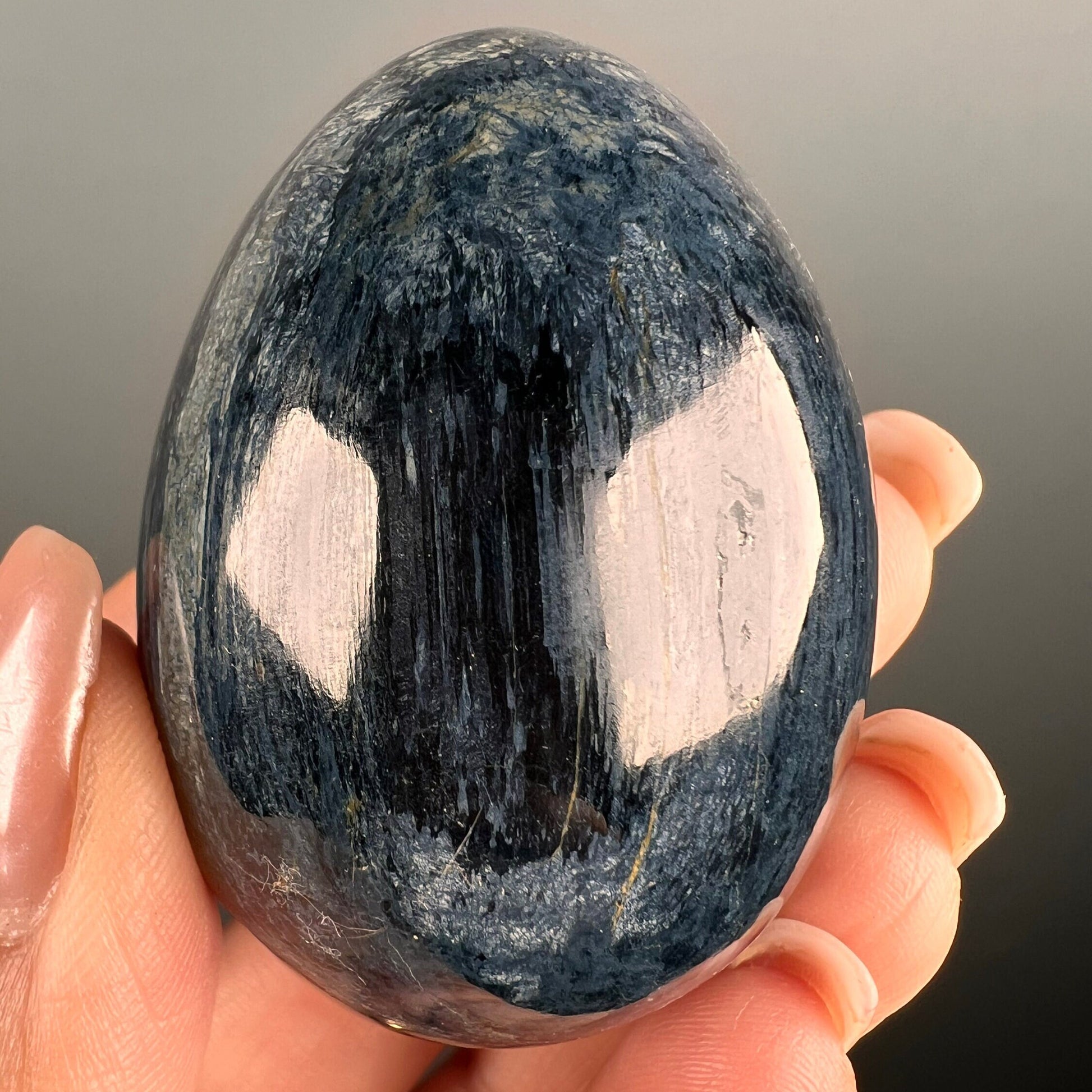 Egg Shaped Rhodusite Mineral