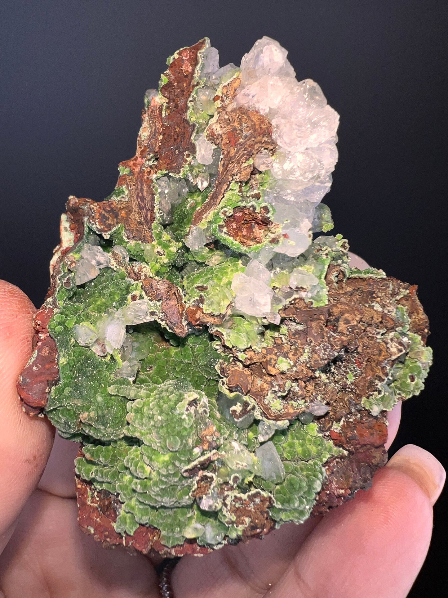 Perfect! Green Coni Chalcite Specimen,Conichalcite Specimen