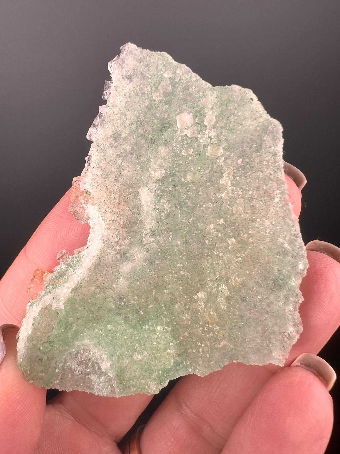 Purification, Balance, Protection! Transparent Gemmy Cubic Green and Yellow Halite Specimen