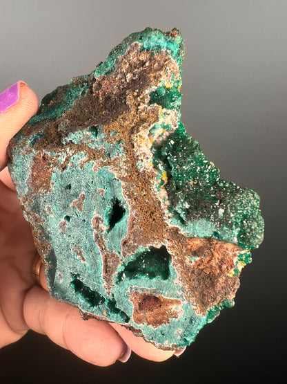 Activate Your Heart Chakra!Top Grade Green Dioptase Specimen, Green Dioptase Crystal