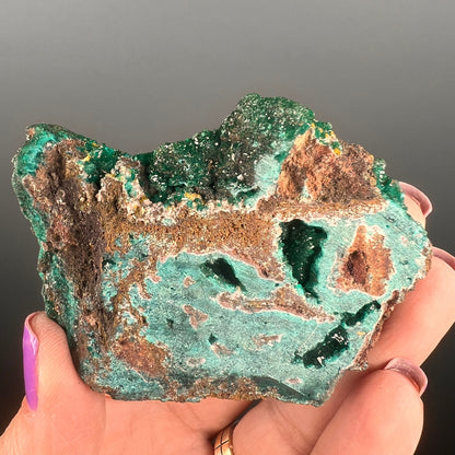 Activate Your Heart Chakra!Top Grade Green Dioptase Specimen, Green Dioptase Crystal