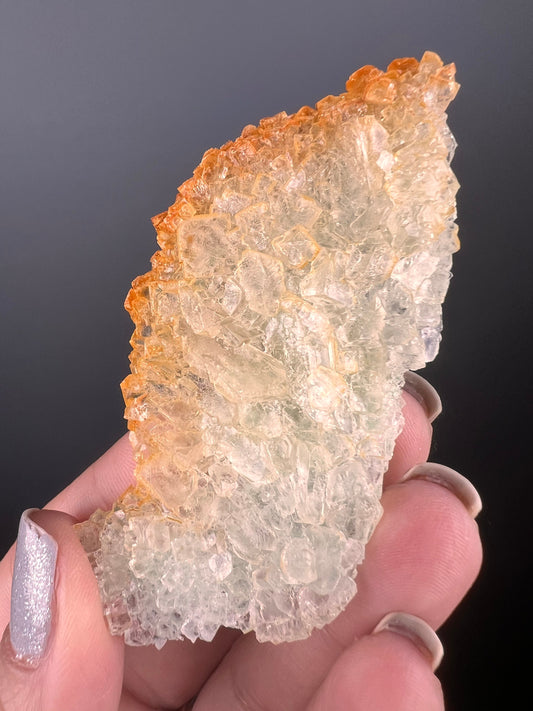 New Arrival! Rare Piece! Green-Yellow Halite with Atacamite Specimen