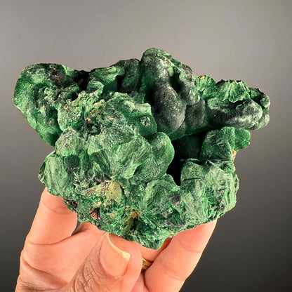 Velvety Green Color, Fibrous Malachite Mineral Specimen,Malachite Specimen