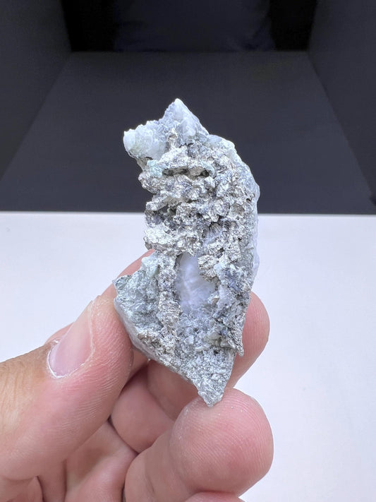 WOW ! Arborescent Silver Crystals with White Calcite