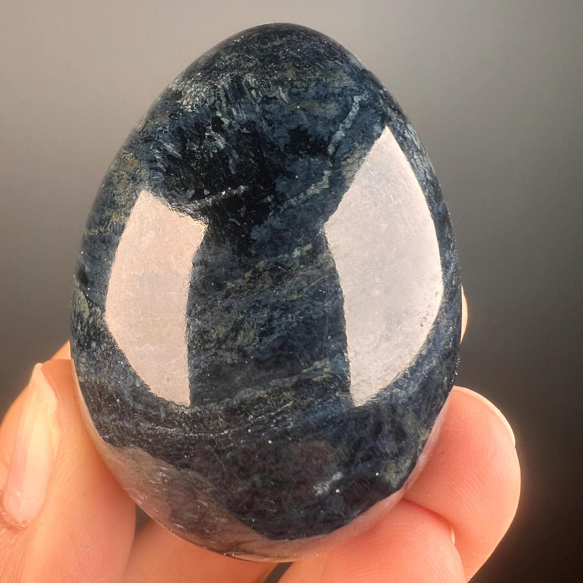 Egg Shaped Rhodusite Mineral