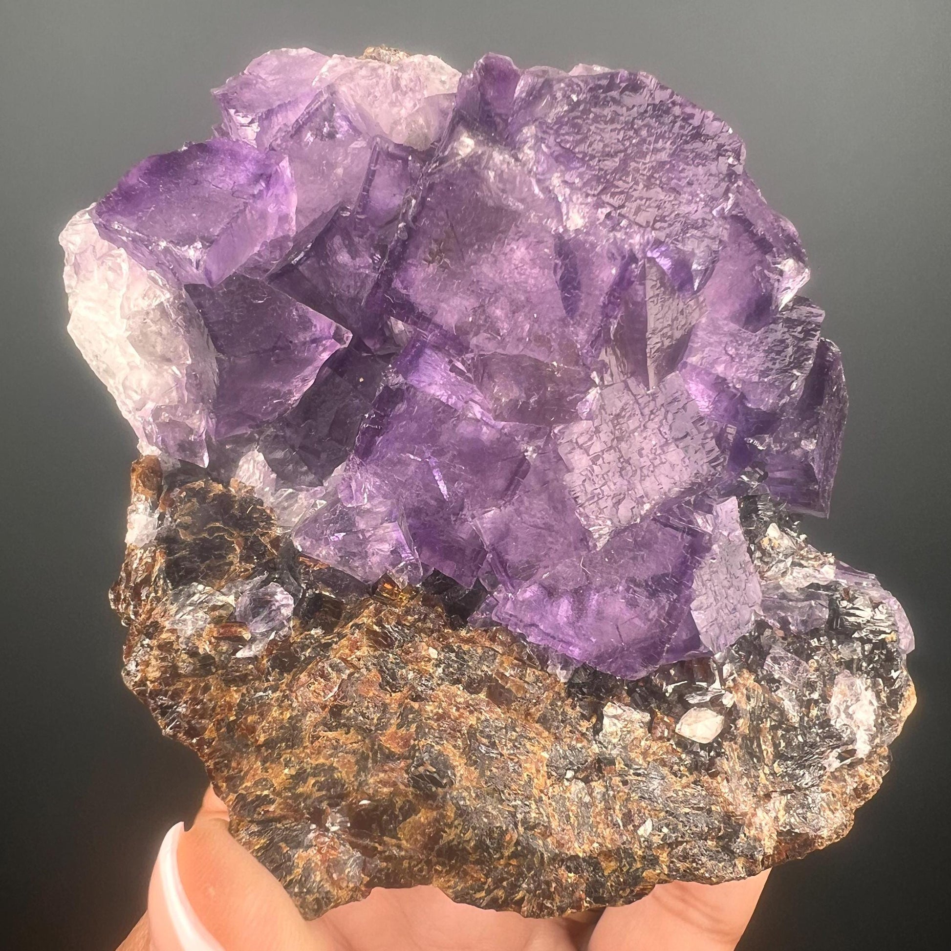 Favourite Piece! Fluorite with Sphalerite from Elmwood Mine, Tennessee