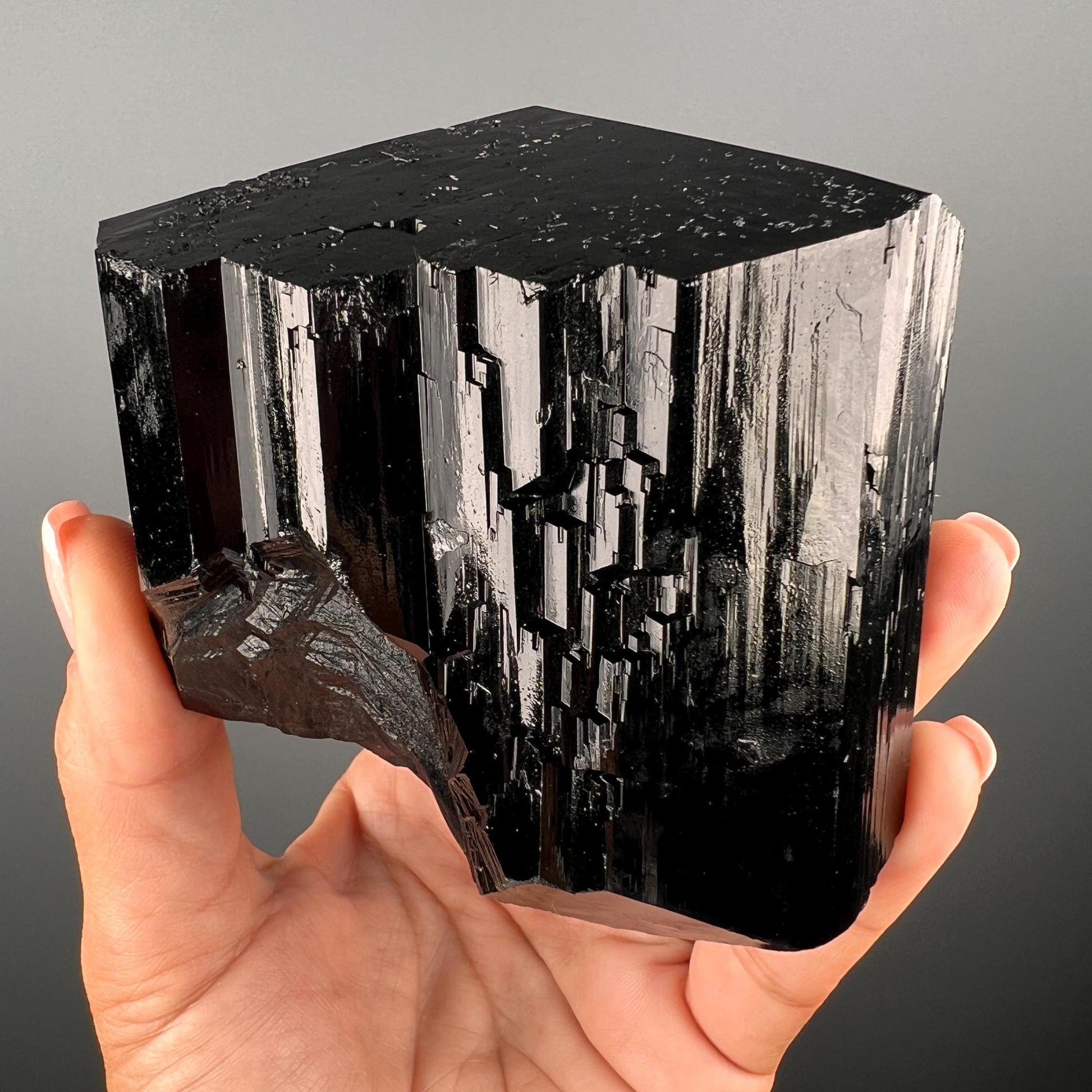 Protection! Large Size Black Tourmaline Crystal