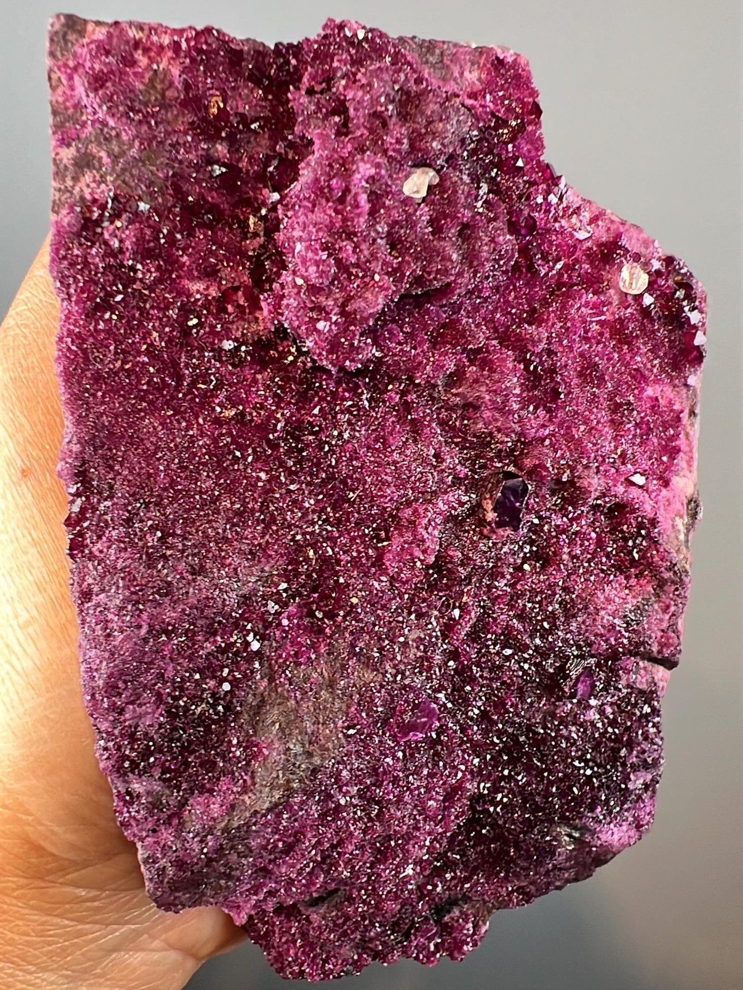 Revitalizes Your Life!Kammererite Crystals Cluster Specimen