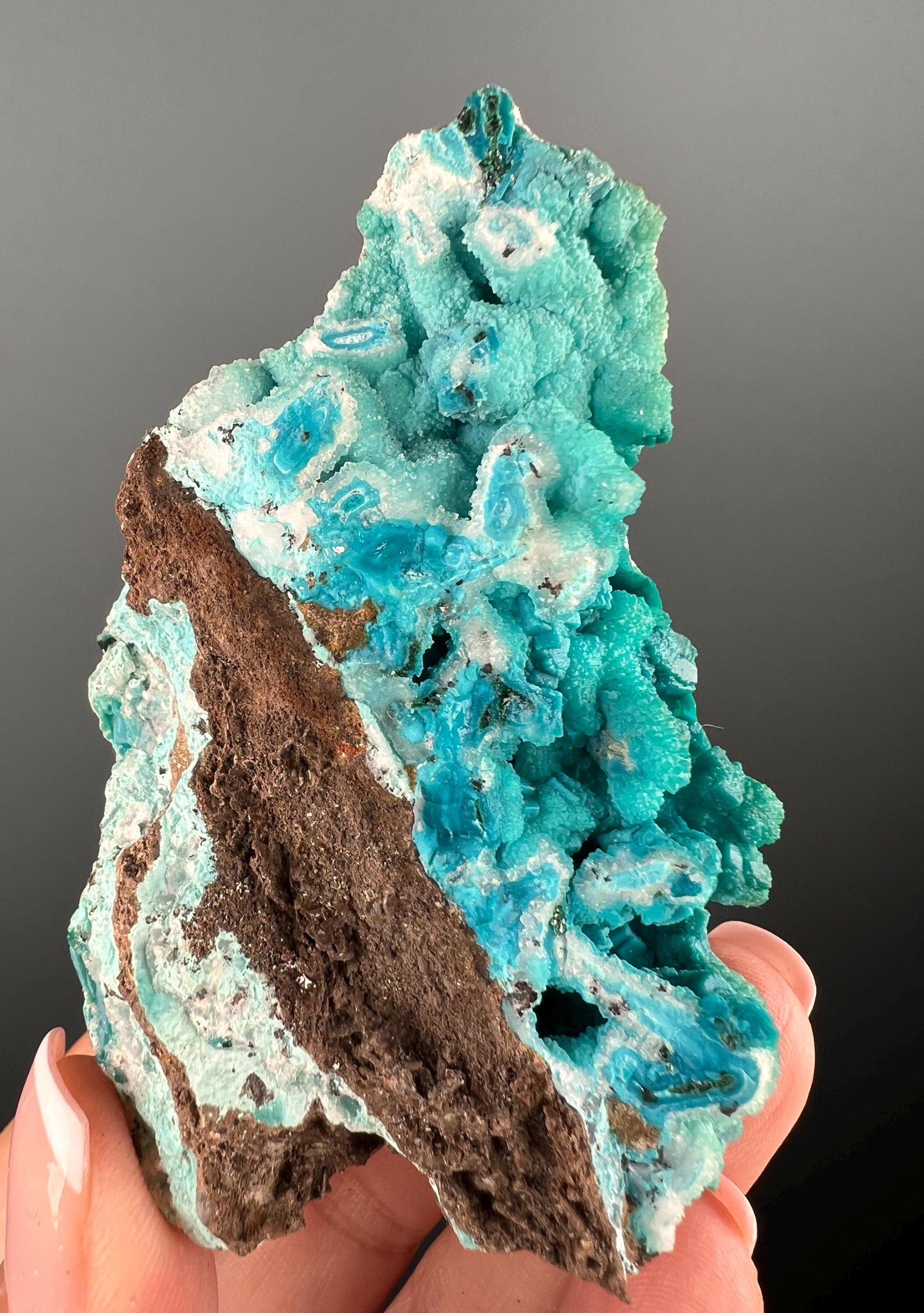 Reducing Mental Tension! Chrysocolla Crystal Specimen