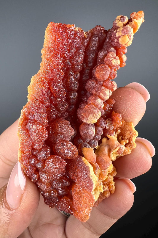 Red-Orange Zincite Specimen, Zincite Crystal