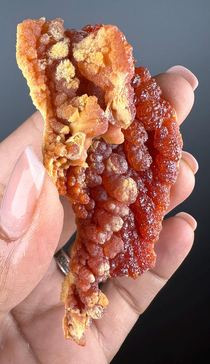 Red-Orange Zincite Specimen, Zincite Crystal