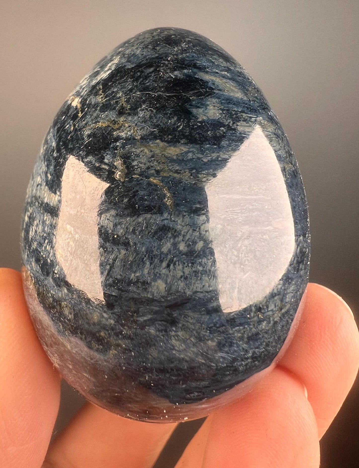 Egg Shaped Rhodusite Mineral