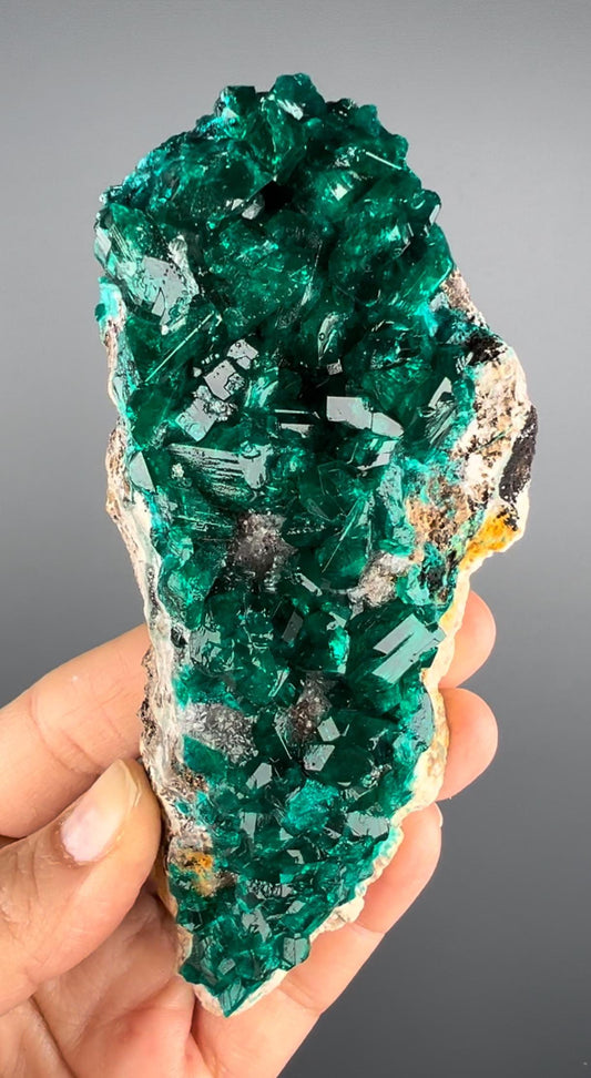 Amazing Piece!Green Dioptase Specimen