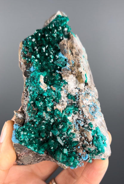 Amazing Piece!Green Dioptase Specimen