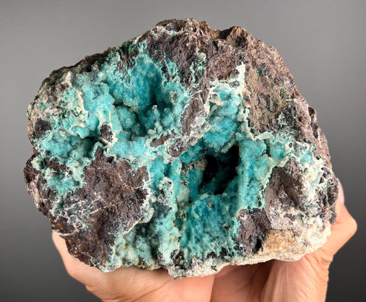 Cabinet Size ! Druzy Chrysocolla Stalactites