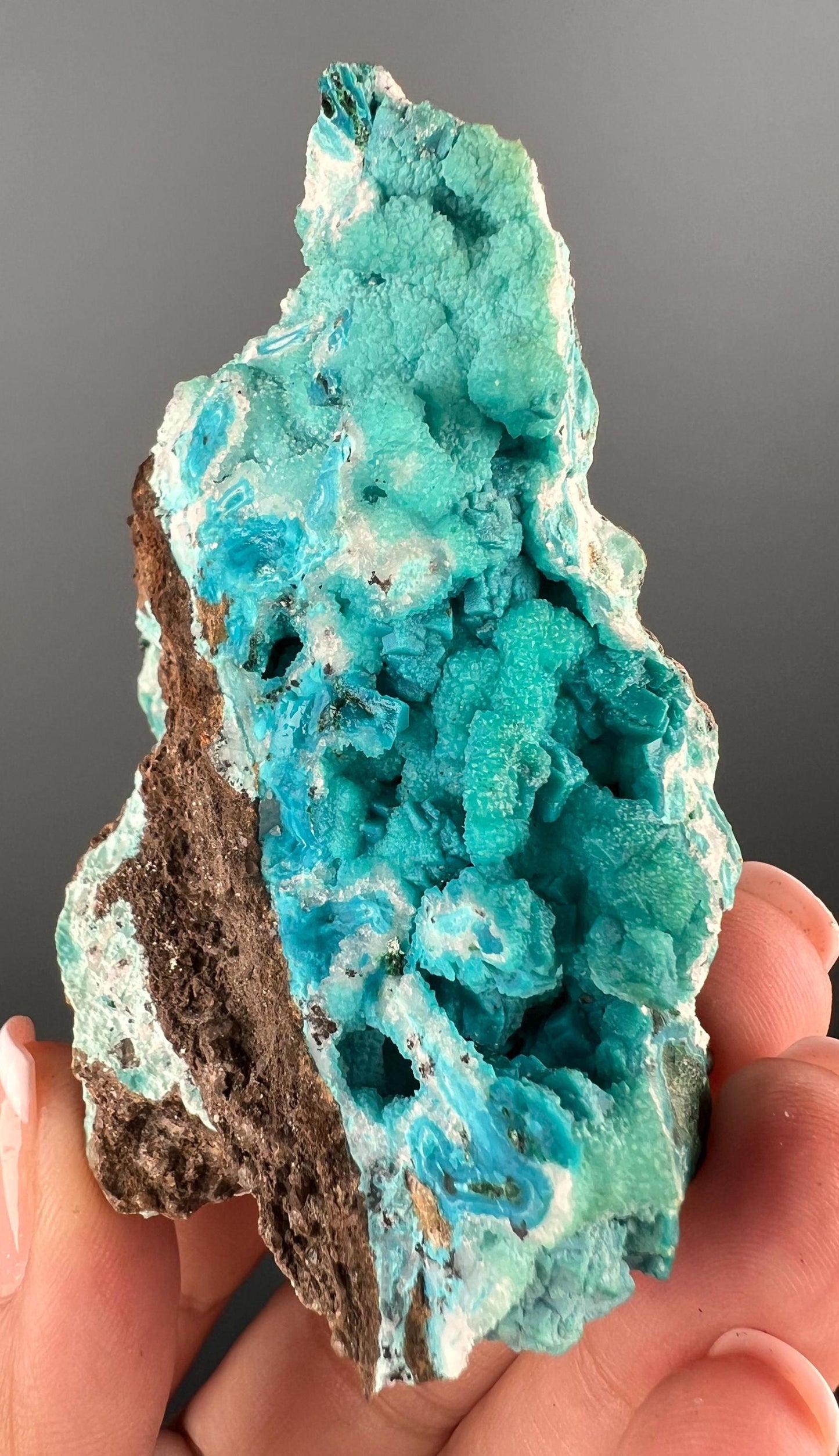 Reducing Mental Tension! Chrysocolla Crystal Specimen