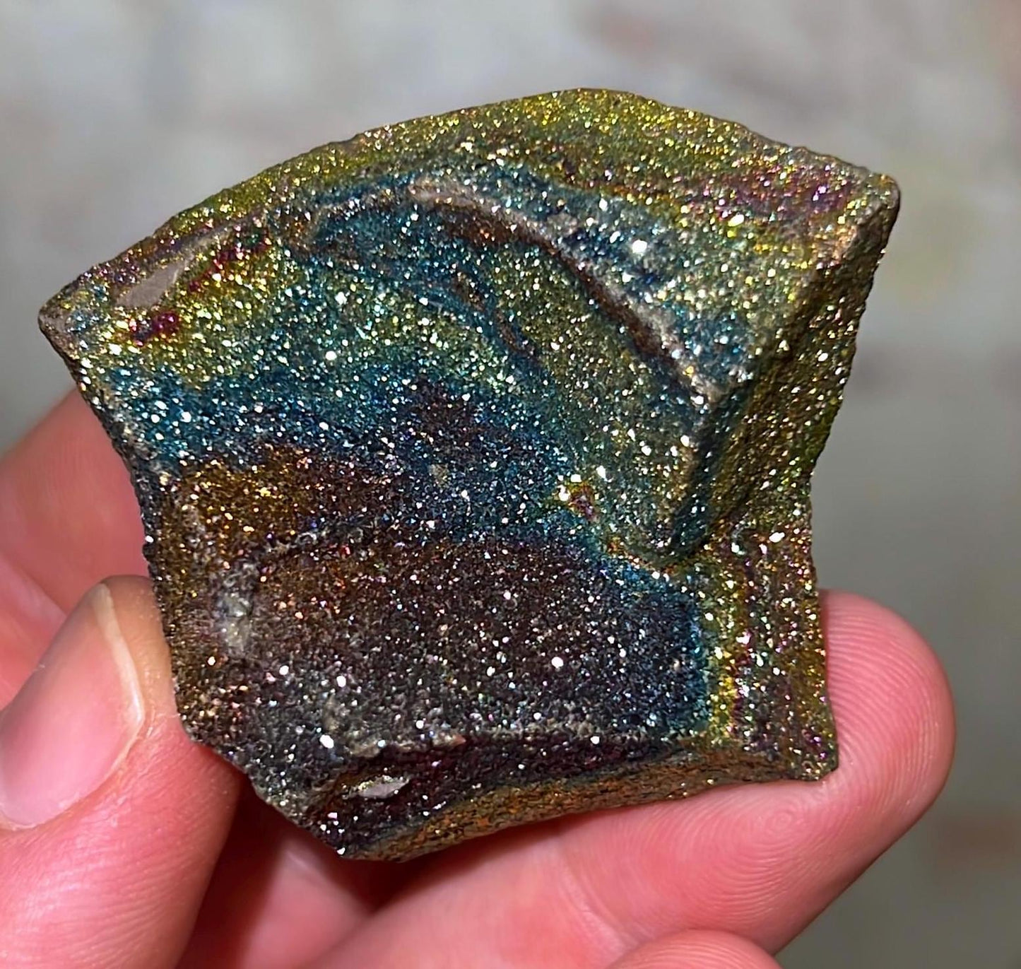 Rainbow Chalcopyrite Mineral Specimen