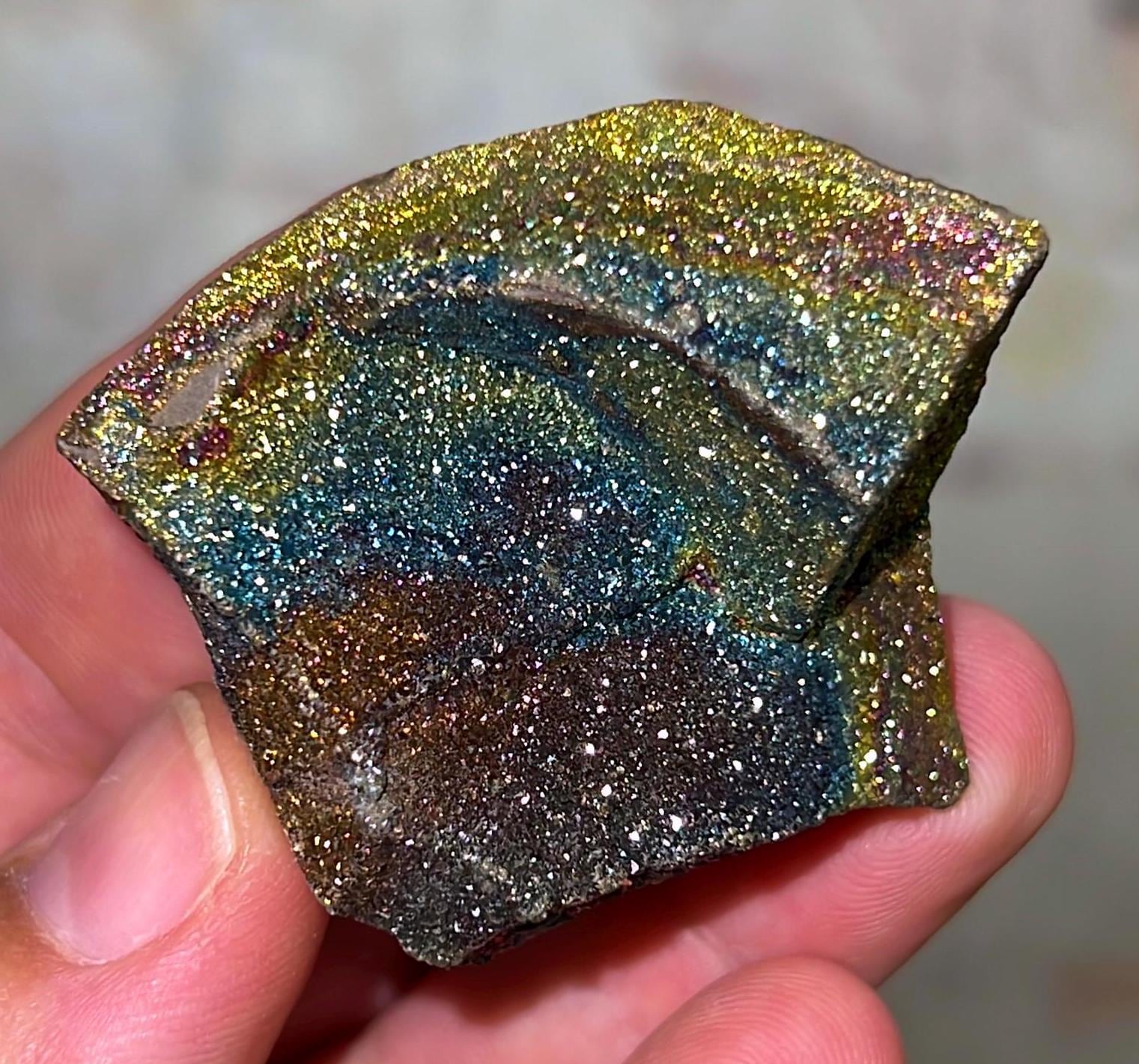 Rainbow Chalcopyrite Mineral Specimen