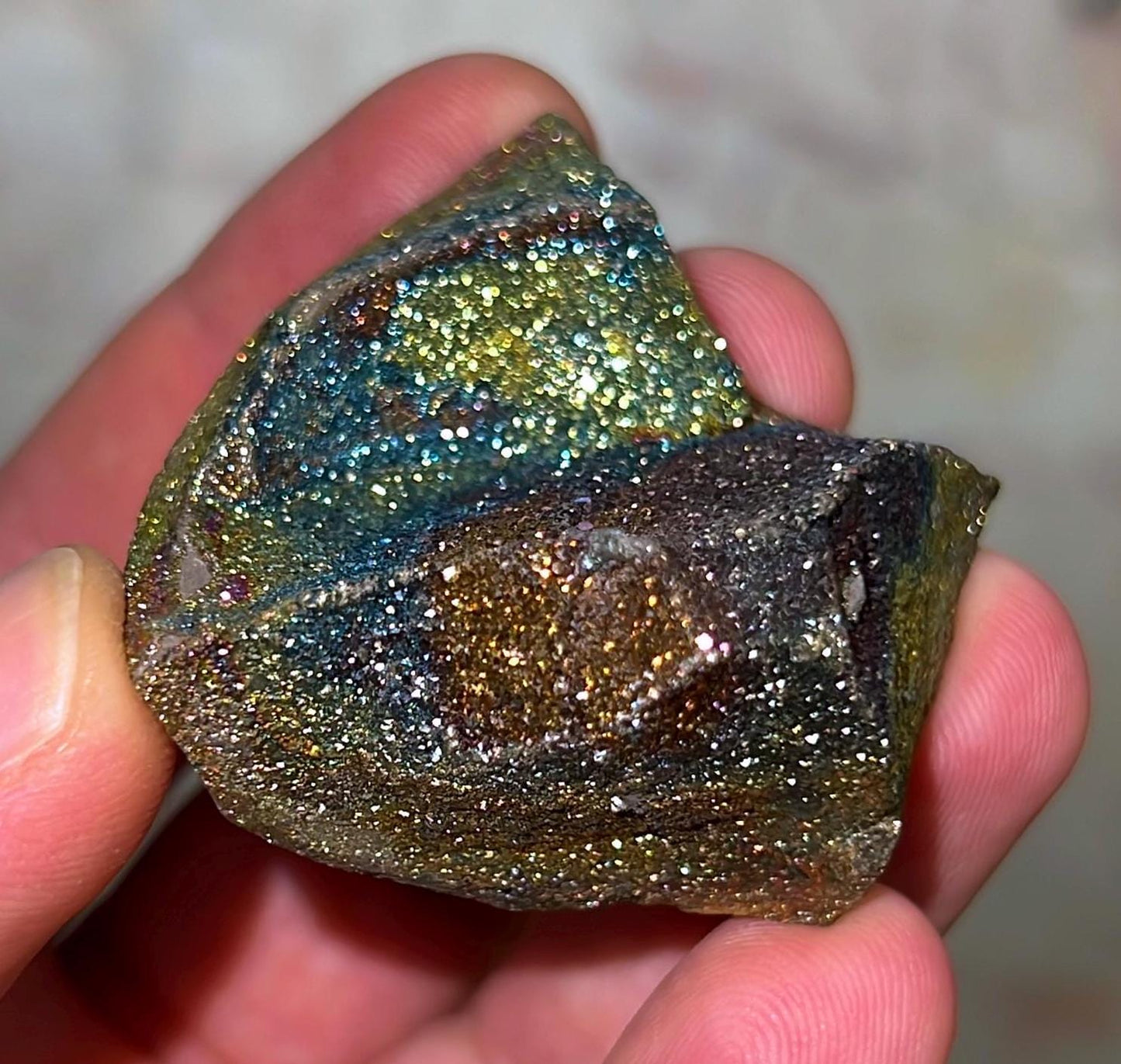 Rainbow Chalcopyrite Mineral Specimen