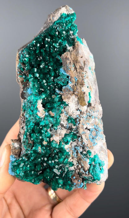 Amazing Piece!Green Dioptase Specimen