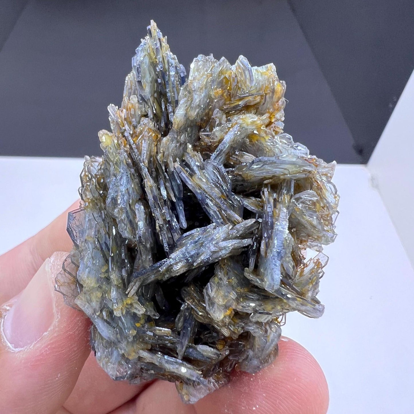 Blue Barite Crystal Cluster