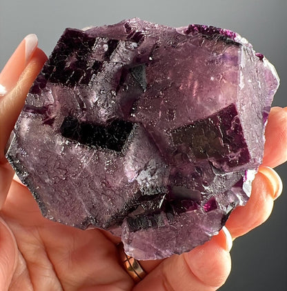 Purple Fluorite Specimen From Okorusu,Namibia