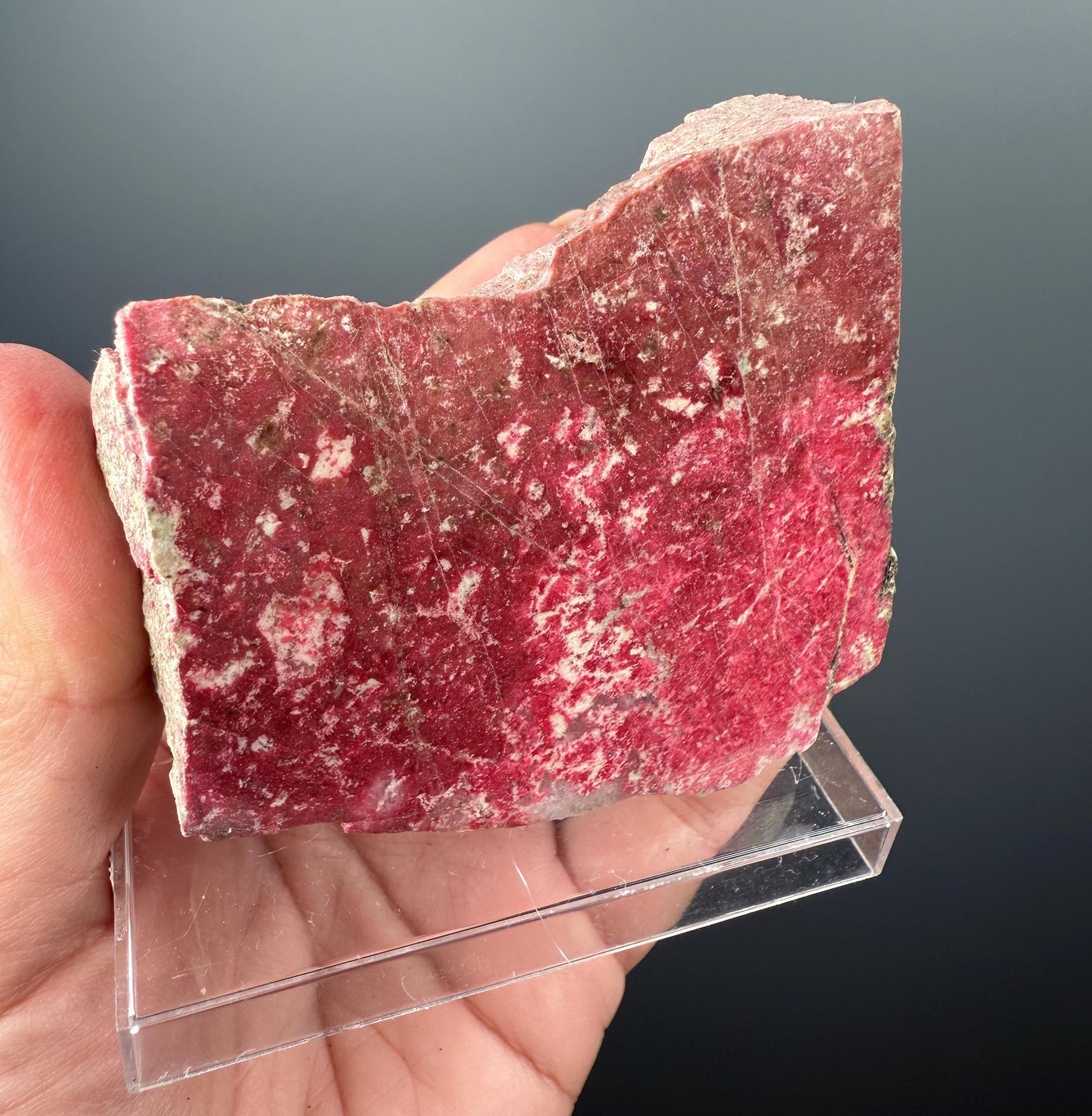 Polished THULITE Crystal