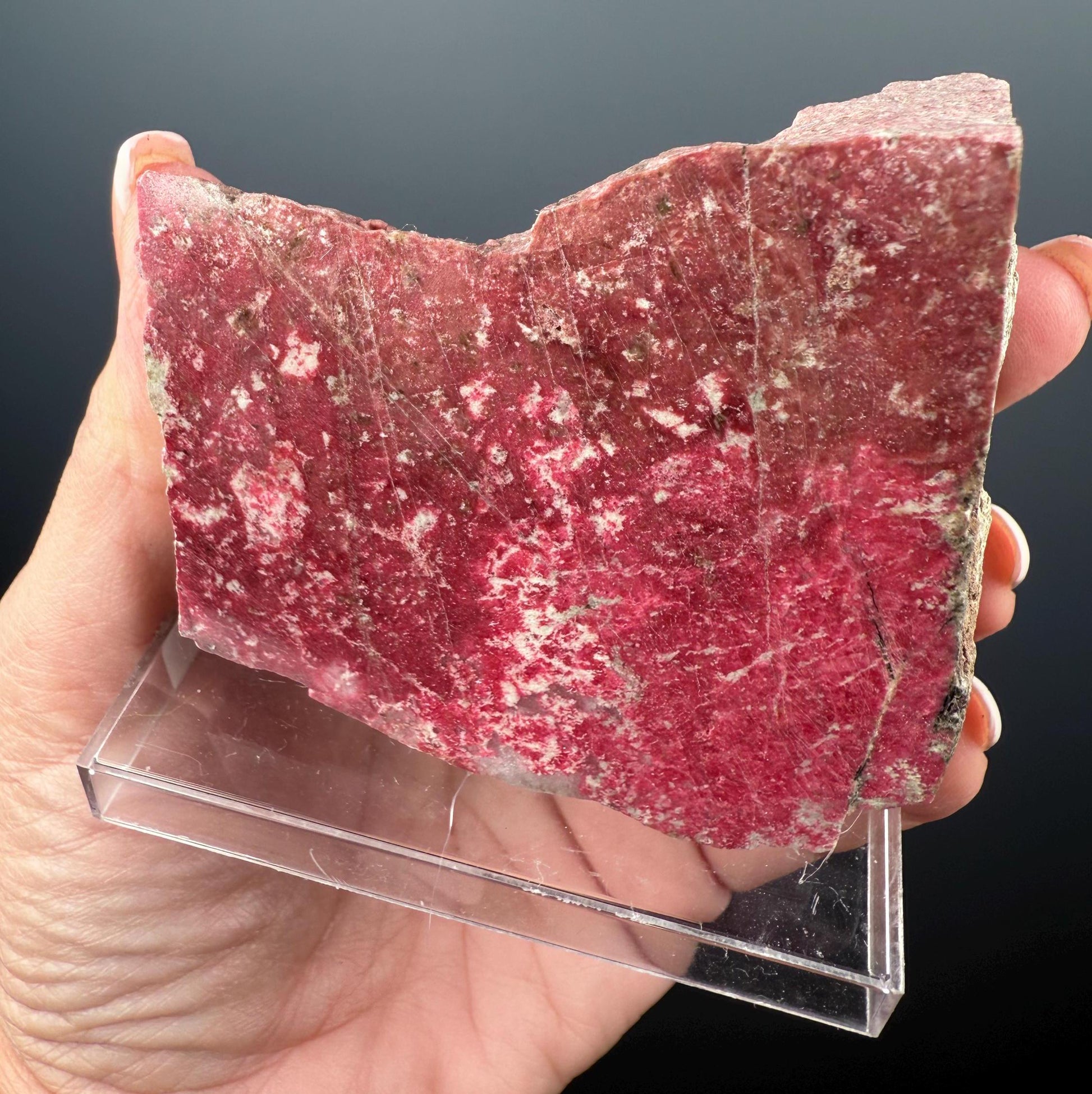 Polished THULITE Crystal