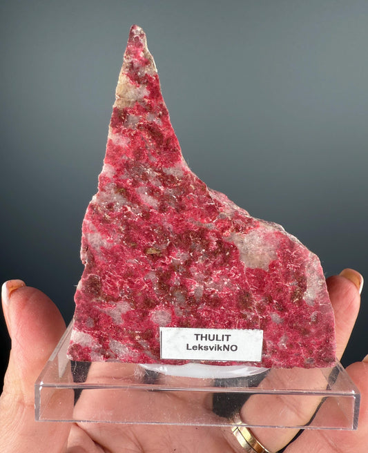 Amazing Pink Color ! Thulite Crystal