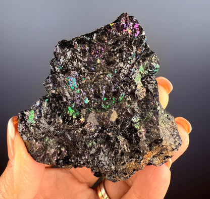 Rare ! Rainbow Obsidian Specimen